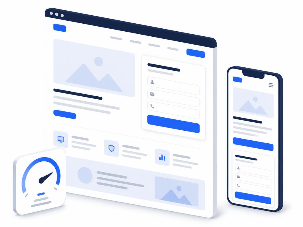 Ilustración de Diseño de páginas web